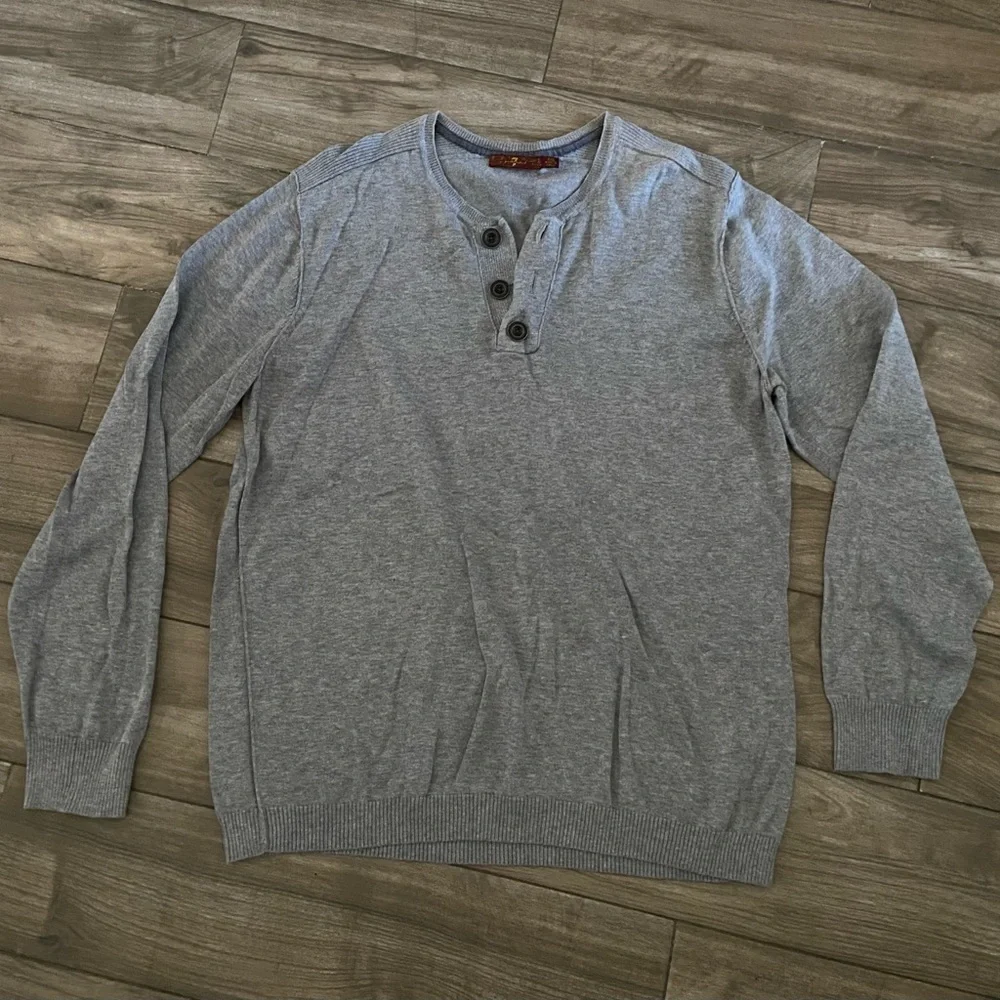 7 for mankind men’s pullover sweater